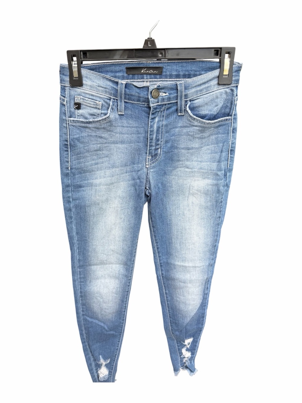 Kancan Light Blue Distressed Women’s Jeans